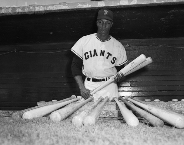 Photo of legendary Giants first baseman Willie McCovey.