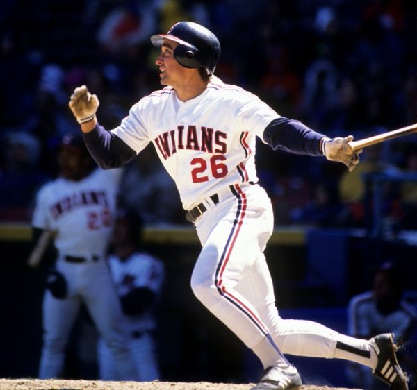 Photo of former Indians third baseman Brook Jacoby. 