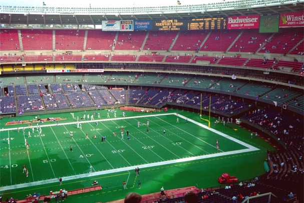 Photo from the Upper Deck at Cinergy Field during a Cincinnati Bengals game.