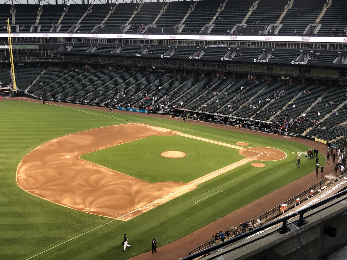 Photo of Guaranteed Rate Field from the upper level.