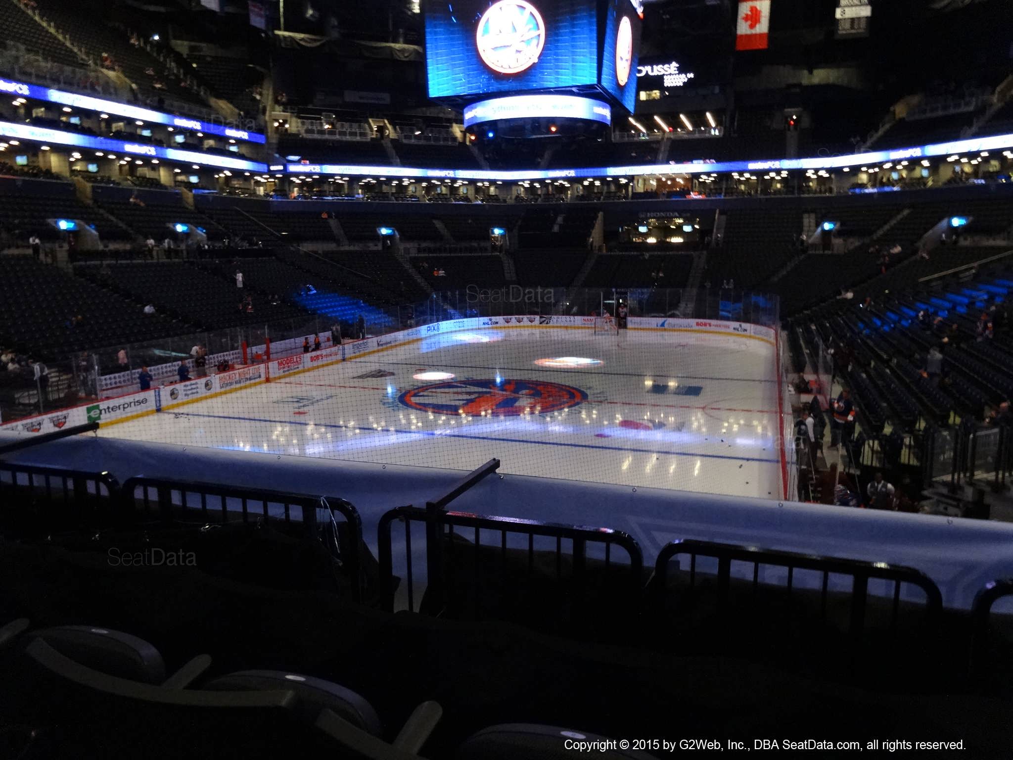 Seat View from Section 31 at the Barclays Center, home of the New York Islanders