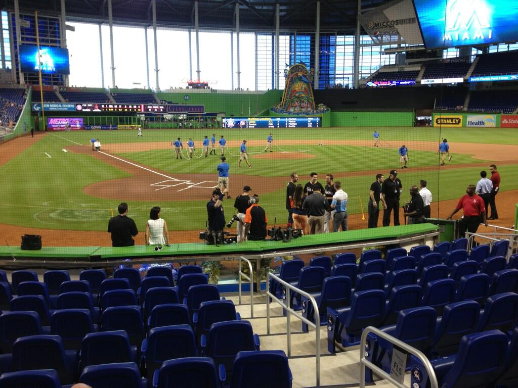 Seat view from section FL 5 at Marlins Park, home of the Miami Marlins