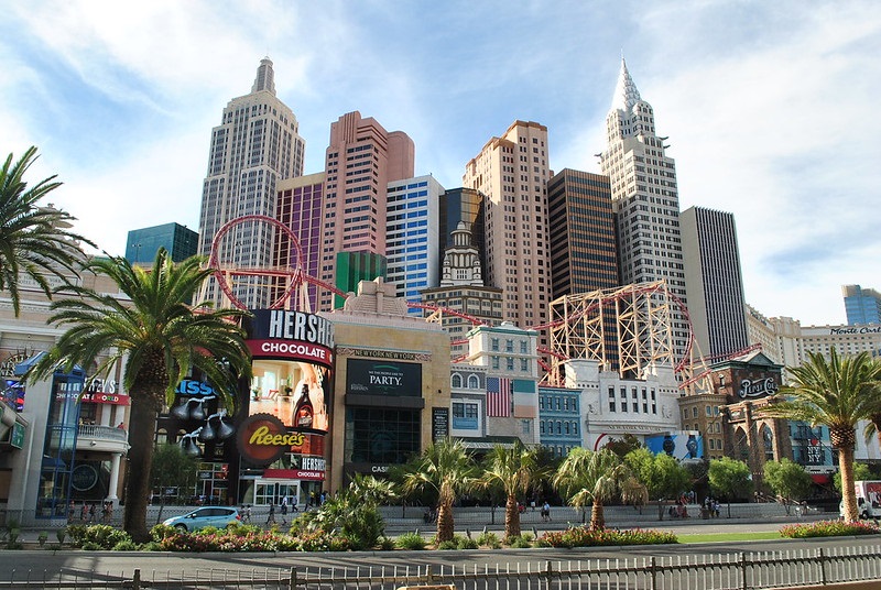 Photo of the Las Vegas, Nevada downtown skyline.