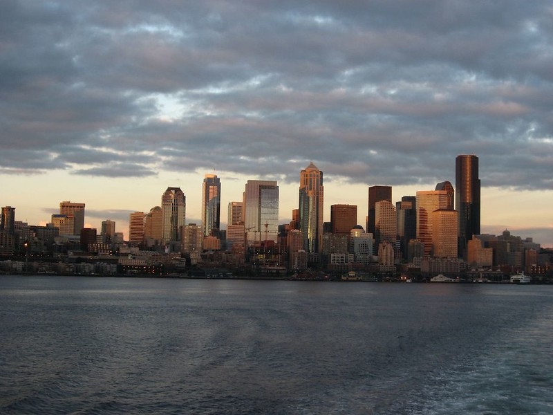 Photo of downtown Seattle, Washington.