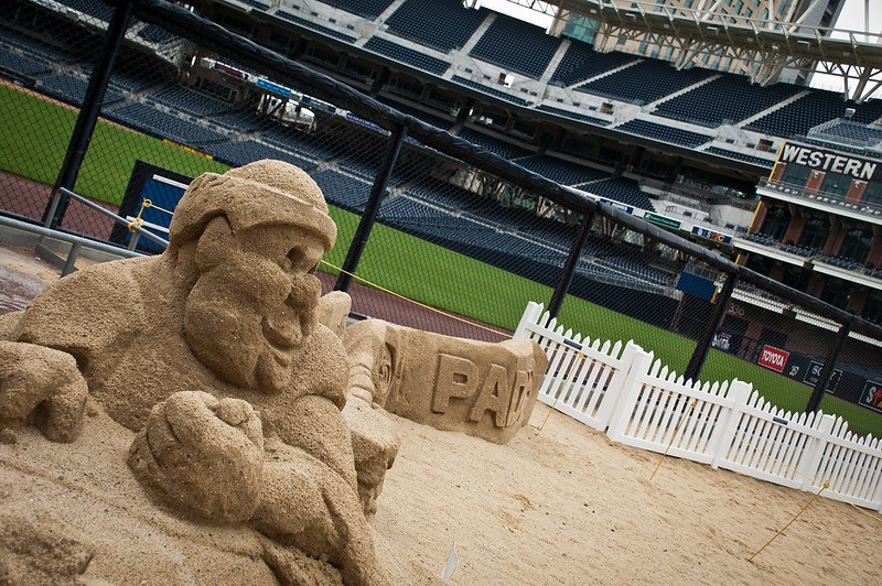 Photo of The Beach at Petco Park. Home of the San Diego Padres.