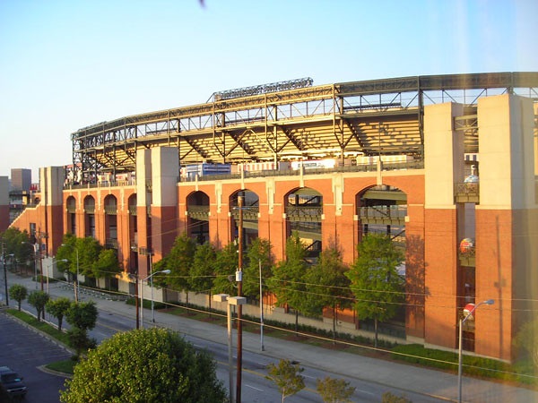 Exterior photo of Turner Field. Former home of the Atlanta Braves.