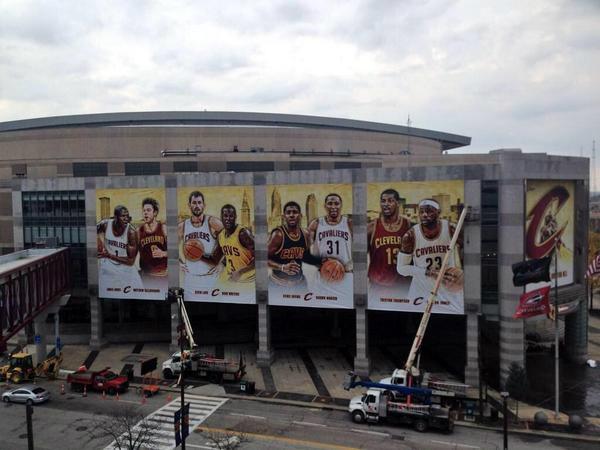 Quicken Loans Arena, Home of the Cleveland Cavaliers