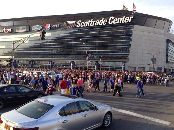 The Scottrade Center, Home of the St. Louis Blues