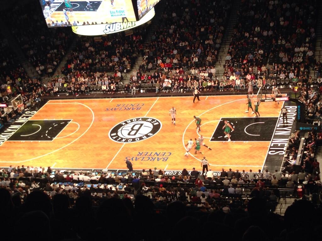 Seat view from Section 206 at the Barclays Center, home of the Brooklyn Nets