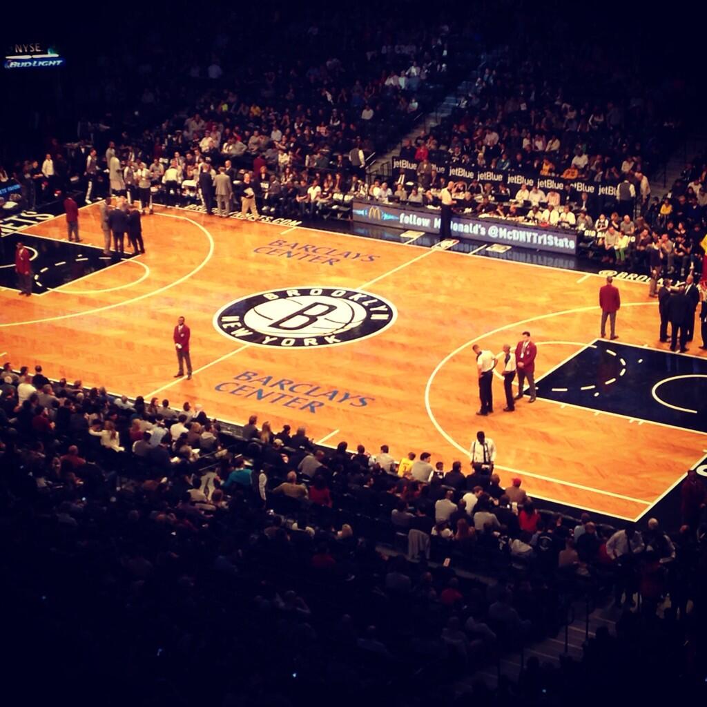 Seat view from Section 220 at the Barclays Center, home of the Brooklyn Nets