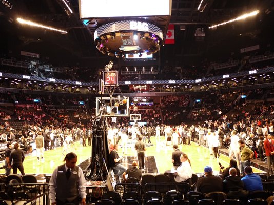 Seat view from Section 31 at the Barclays Center, home of the Brooklyn Nets