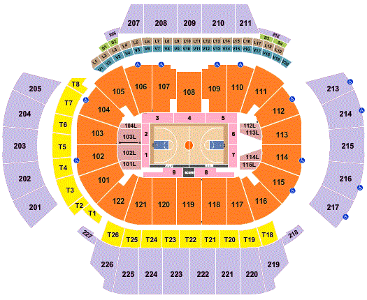 State Farm Arena Seating Chart, Atlanta Hawks