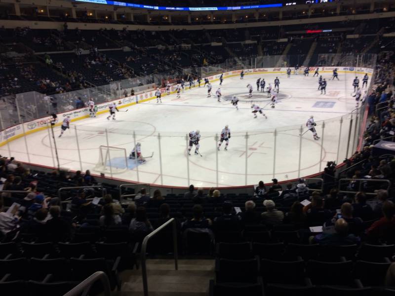 Seat view from section 111 at Bell MTS Place, home of the Winnipeg Jets