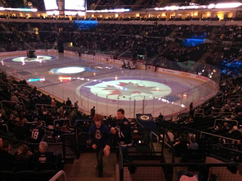 Seat view from section 202 at Bell MTS Place, home of the Winnipeg Jets