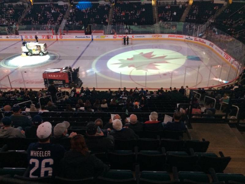 Seat view from section 204 at Bell MTS Place, home of the Winnipeg Jets