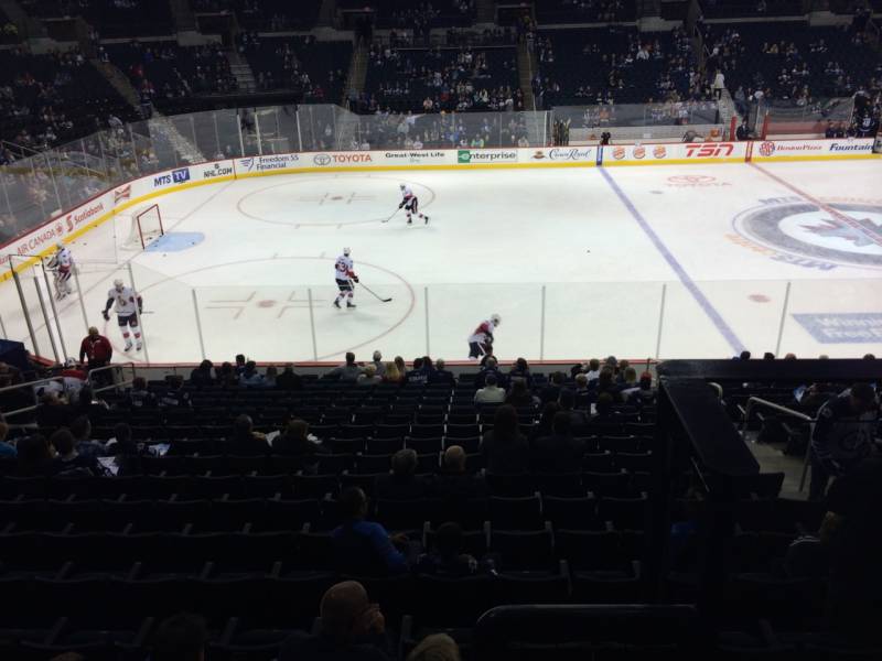 Seat view from section 207 at Bell MTS Place, home of the Winnipeg Jets