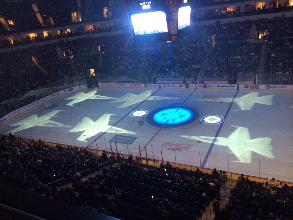 Seat view from section 304 at Bell MTS Place, home of the Winnipeg Jets