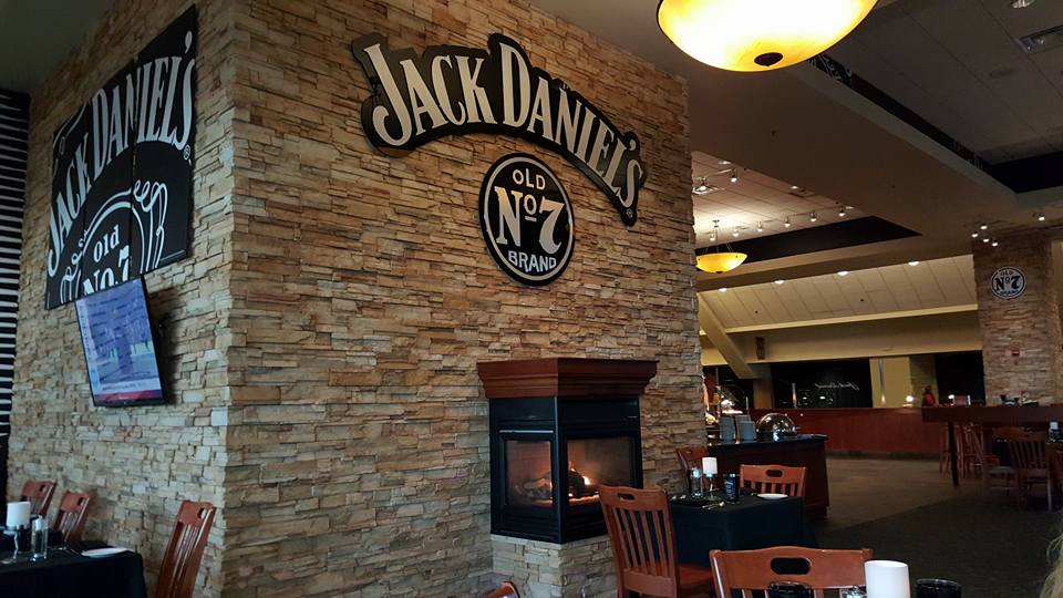 Interior photo of the Jack Daniel's Old No.7 Club at the Xcel Energy Center in Saint Paul, Minnesota.