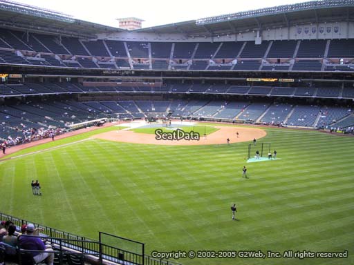 Seat view from section 255 at Minute Maid Park, home of the Houston Astros