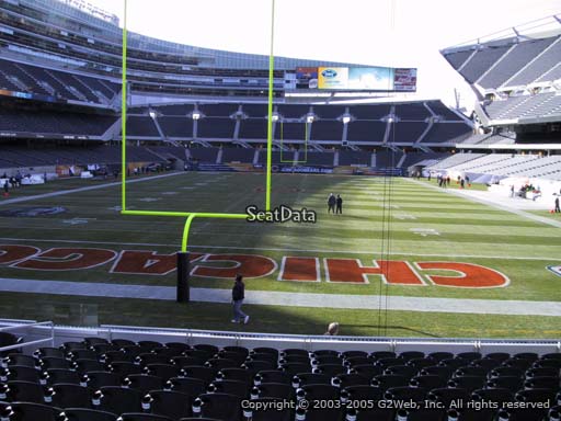 Seat view from section 151 at Soldier Field, home of the Chicago Bears