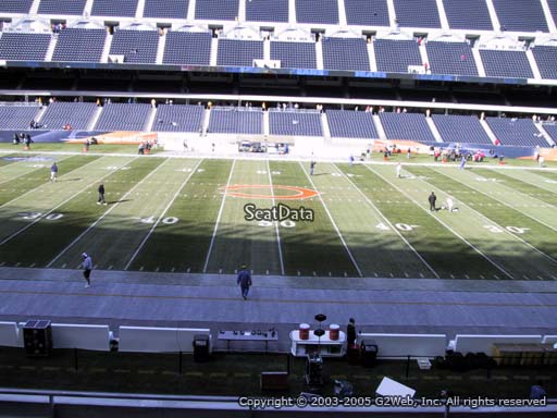 Seat view from section 209 at Soldier Field, home of the Chicago Bears