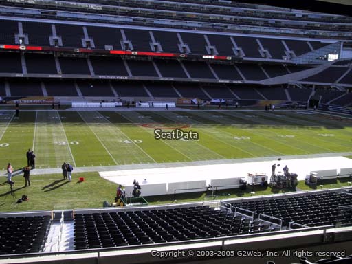 Seat view from section 240 at Soldier Field, home of the Chicago Bears
