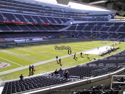 Seat view from section 244 at Soldier Field, home of the Chicago Bears