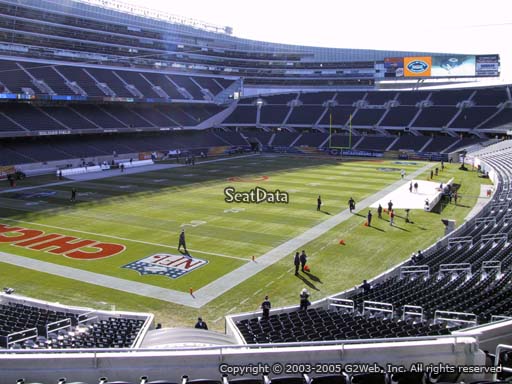 Seat view from section 248 at Soldier Field, home of the Chicago Bears