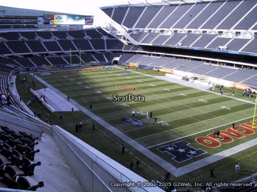 Seat view from section 301 at Soldier Field, home of the Chicago Bears