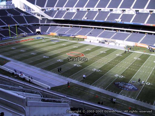 Seat view from section 305 at Soldier Field, home of the Chicago Bears