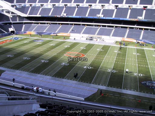 Seat view from section 307 at Soldier Field, home of the Chicago Bears