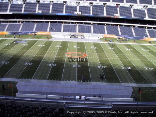 Seat view from section 309 at Soldier Field, home of the Chicago Bears