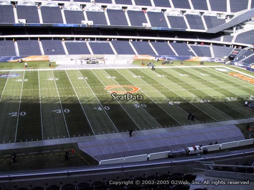 Seat view from section 311 at Soldier Field, home of the Chicago Bears