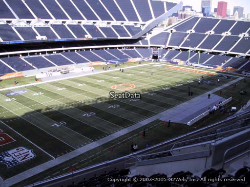 Seat view from section 315 at Soldier Field, home of the Chicago Bears