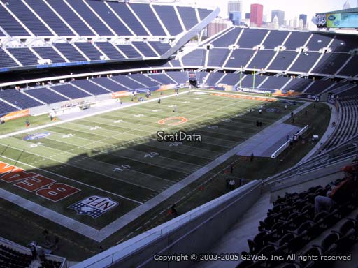 Seat view from section 317 at Soldier Field, home of the Chicago Bears