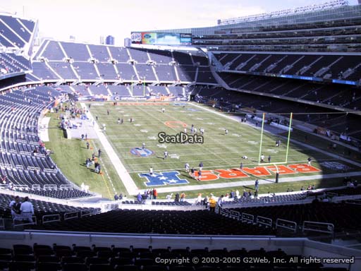 Seat view from section 325 at Soldier Field, home of the Chicago Bears