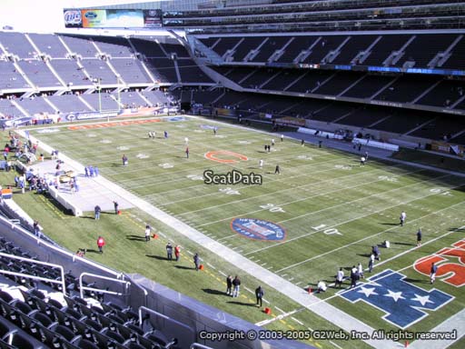 Seat view from section 330 at Soldier Field, home of the Chicago Bears