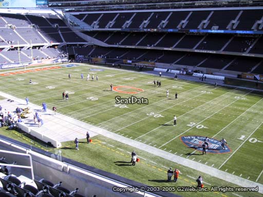 Seat view from section 332 at Soldier Field, home of the Chicago Bears