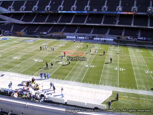Seat view from section 335 at Soldier Field, home of the Chicago Bears