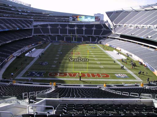 Seat view from section 352 at Soldier Field, home of the Chicago Bears