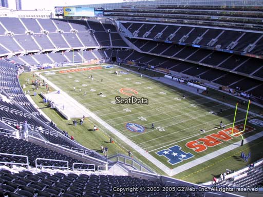 Seat view from section 429 at Soldier Field, home of the Chicago Bears