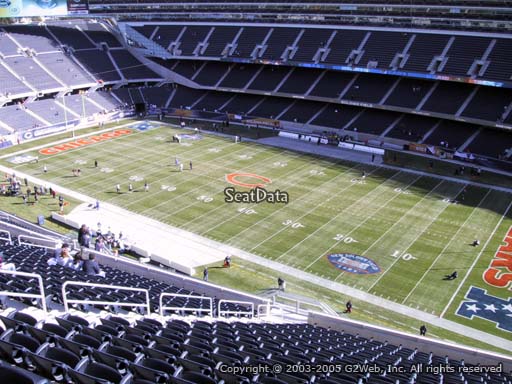 Seat view from section 432 at Soldier Field, home of the Chicago Bears