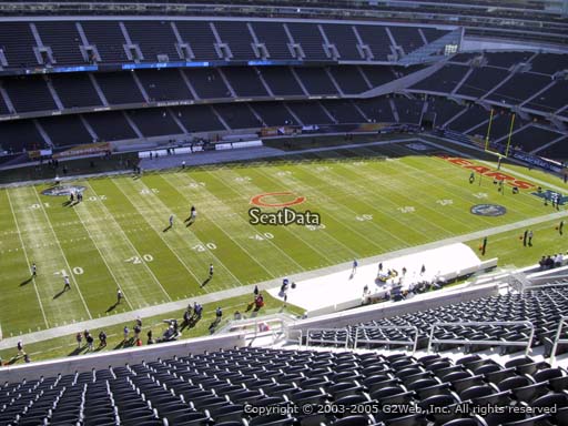 Seat view from section 441 at Soldier Field, home of the Chicago Bears