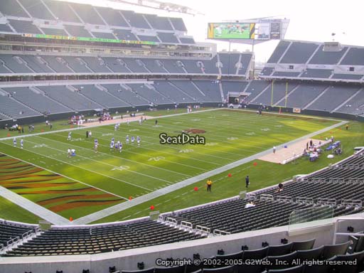 Seat view from section 248 at Paul Brown Stadium, home of the Cincinnati Bengals