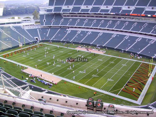 Seat view from section 335 at Paul Brown Stadium, home of the Cincinnati Bengals