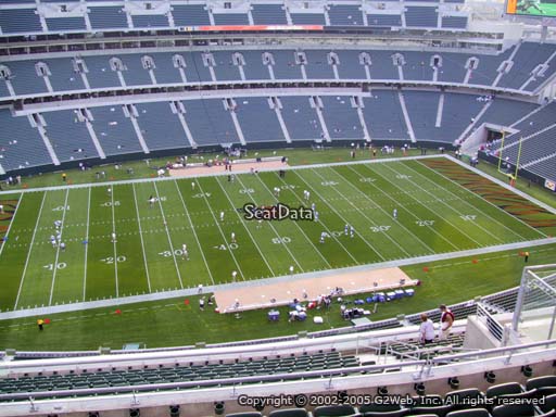 Seat view from section 342 at Paul Brown Stadium, home of the Cincinnati Bengals