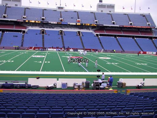 Seat view from section 112 at New Era Field, home of the Buffalo Bills