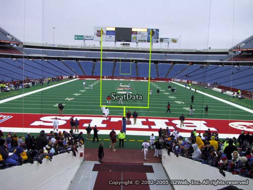 Seat view from section 122 at New Era Field, home of the Buffalo Bills