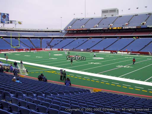 Seat view from section 130 at New Era Field, home of the Buffalo Bills