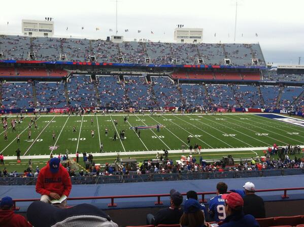 Seat view from section 212 at New Era Field, home of the Buffalo Bills